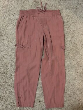 Old Navy Mauve Cargo Jogger Pants